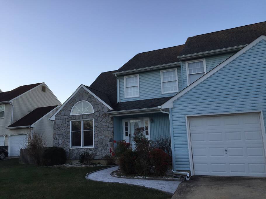 Exterior of the home
