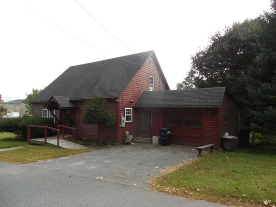 Our house when we first moved in!