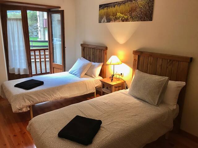 Family and cozy apartment in Espot