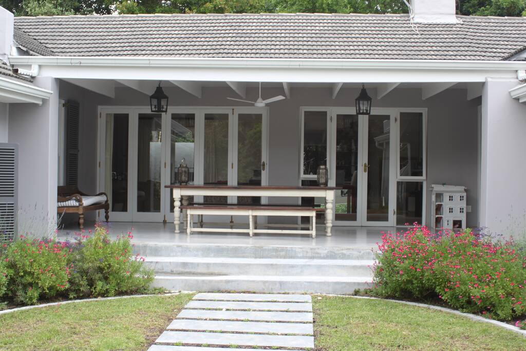 Dining patio
