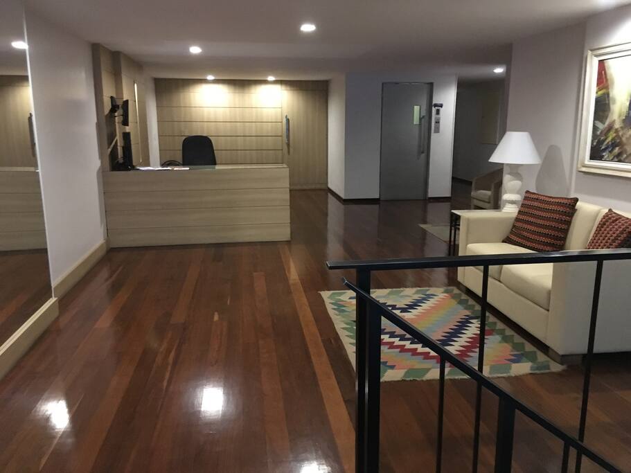 The building's lobby