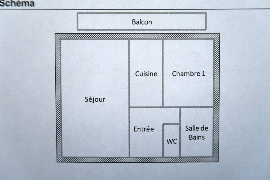 Plan de l'appartement