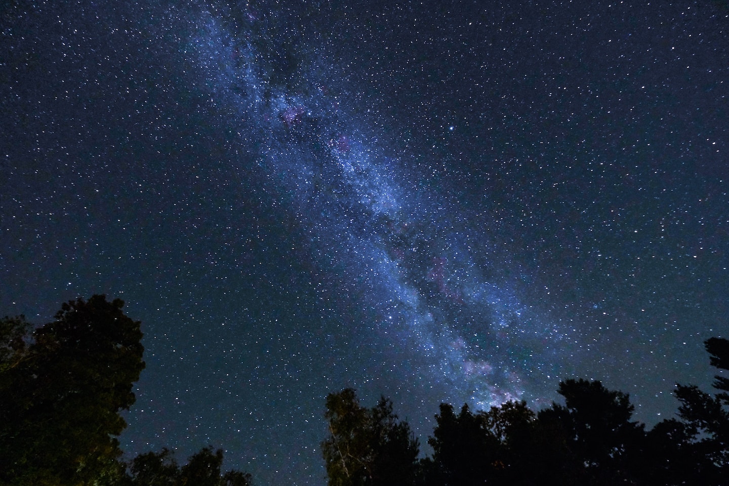Wide lake panorama near the dock