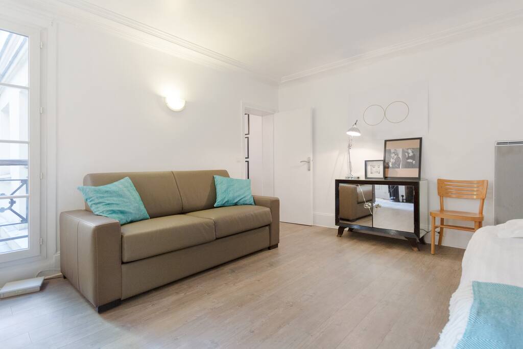 A bright living room