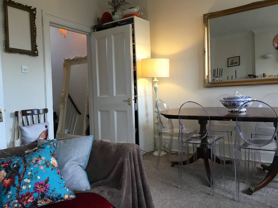 Shared living and dinning space