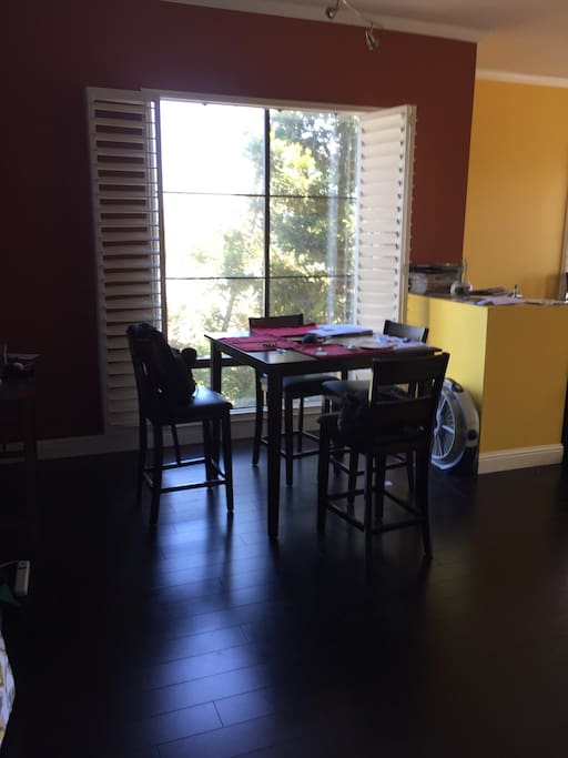 Dining area.