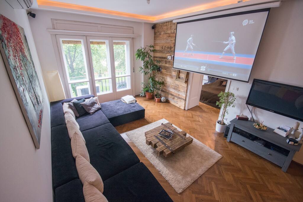 Built in projector