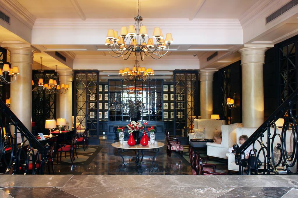 Hotel lobby