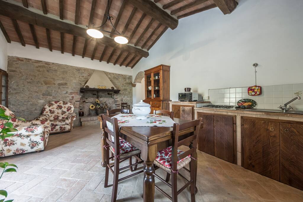 Living Room with kitchenette