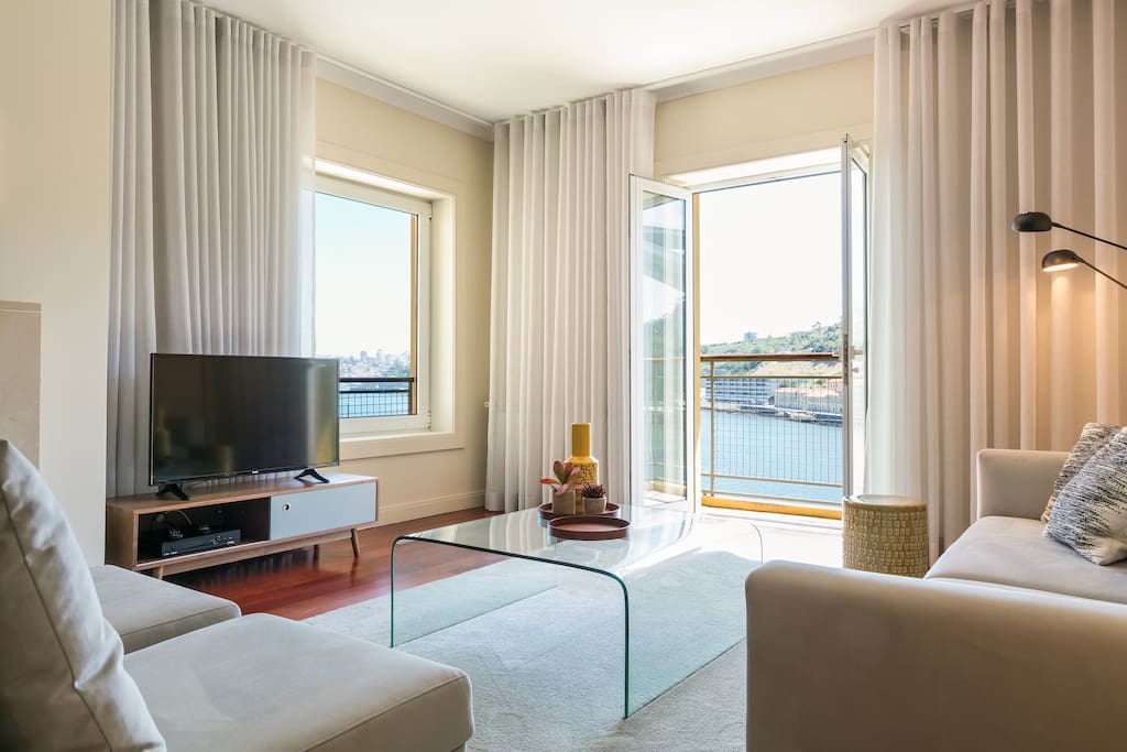 View of Douro river from living room