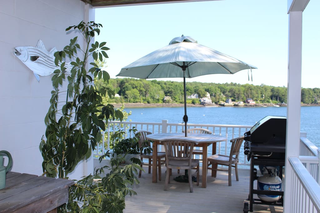 Enjoy dinner with a view and private use of BBQ on the deck.