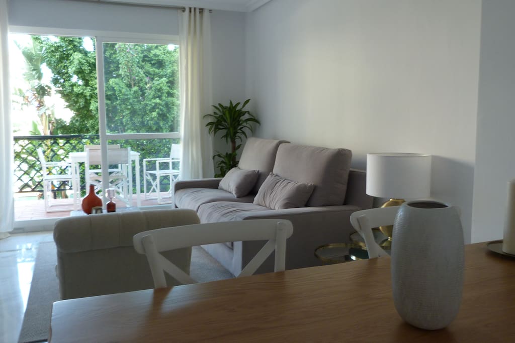 The living room