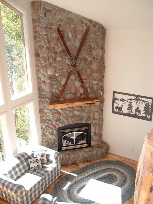 Working Rock Fire place