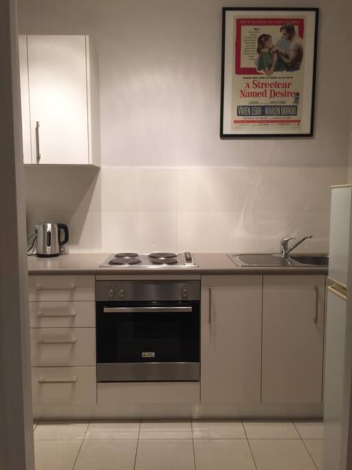 Kitchen separate to main room