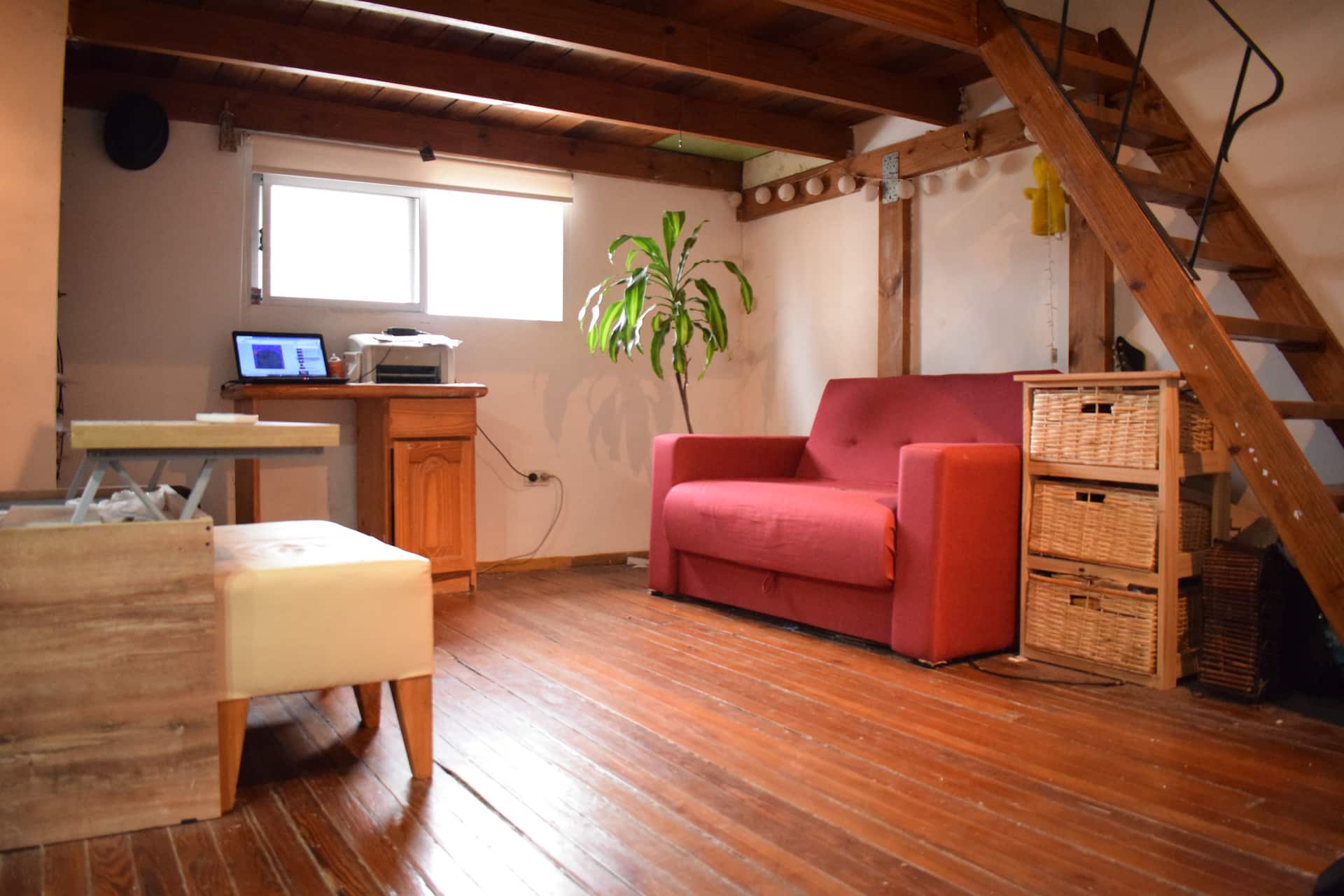 Restored 1-bedroom loft-style apartment in Balvanera