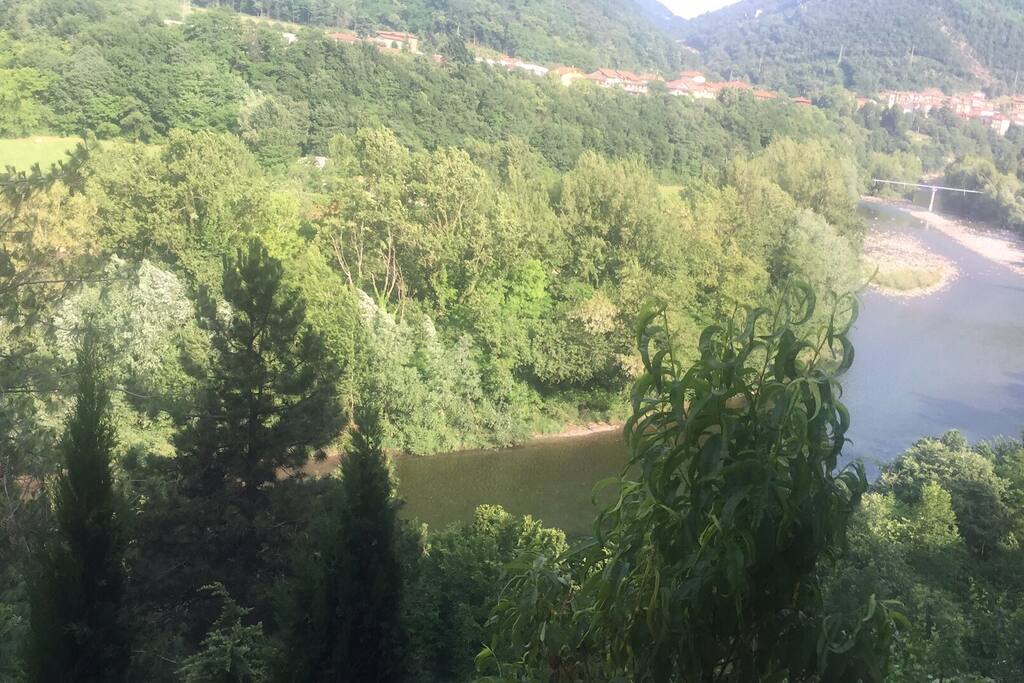 夏天阳台景色