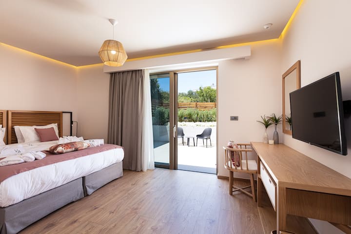 עיצוב פנים מואר ומאוורר ונעים.