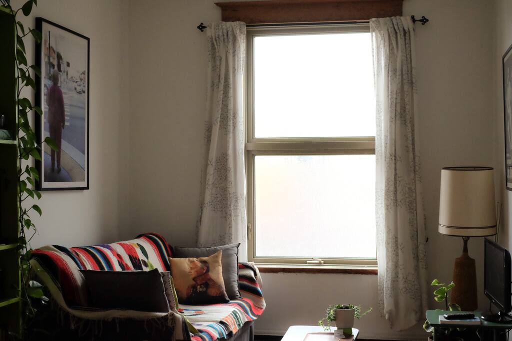 Salon avec divan-lit