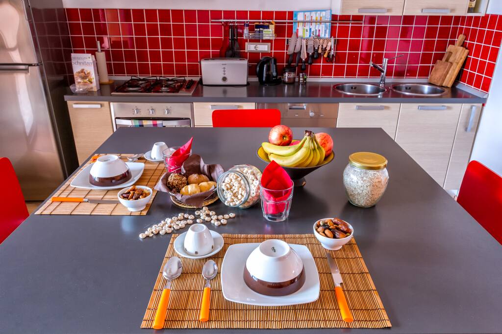 Colazione solo prodotti bio certificati. Menù Vegan,senza lattosio e senza glutine