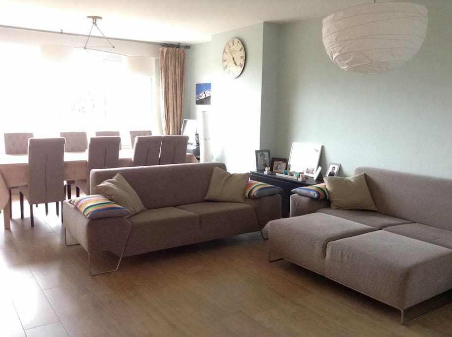 Living and dining room