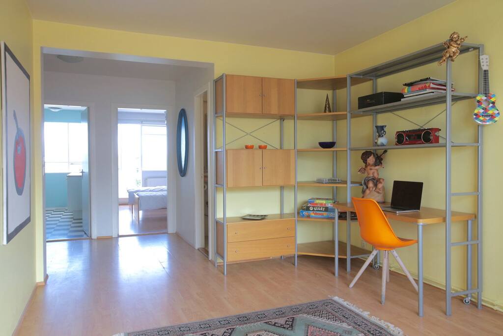 The living room