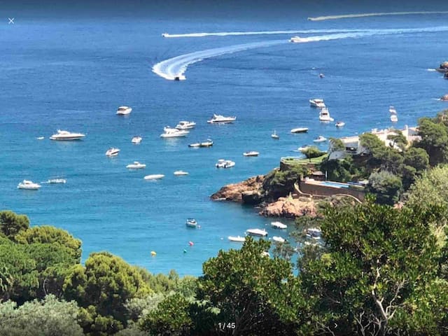 Begur Vue mer pano Piscine Plage à pied 5 chambres