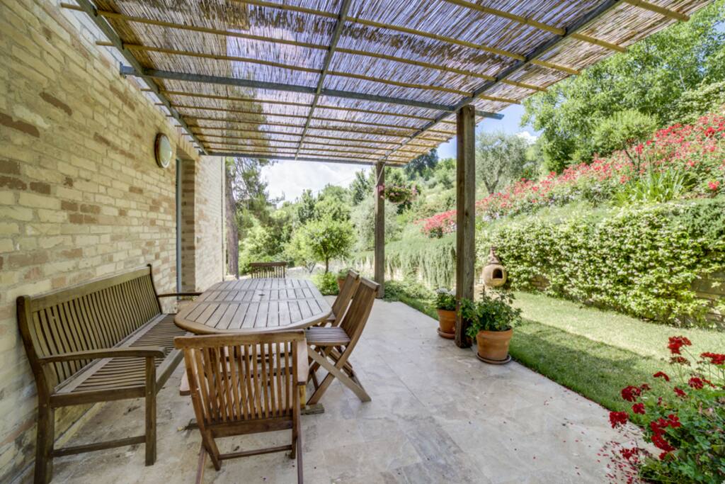 Private terrace for guests