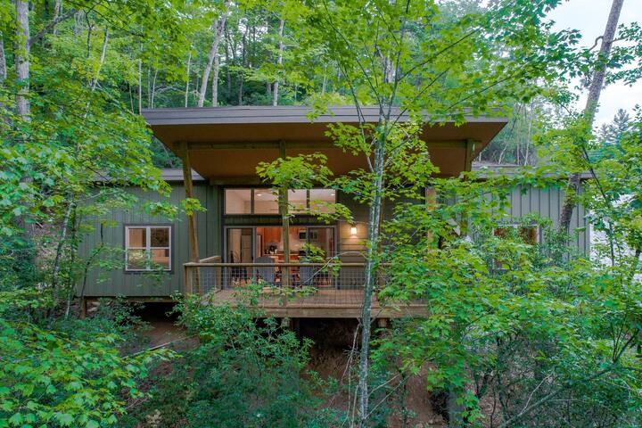 Pilot Cove 1 Br Cabin Modern Luxury W Nature Cabins For Rent