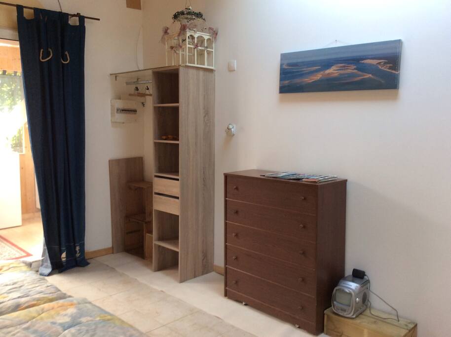 Coin rangement chambre