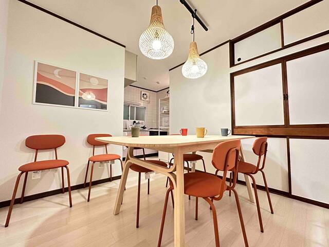 【長期予約大歓迎】駅徒歩3分/アクセス良好/家族で寛げる空間