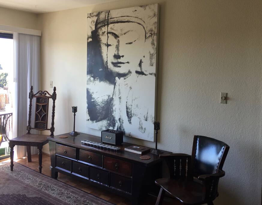Your home away from home... Living room area