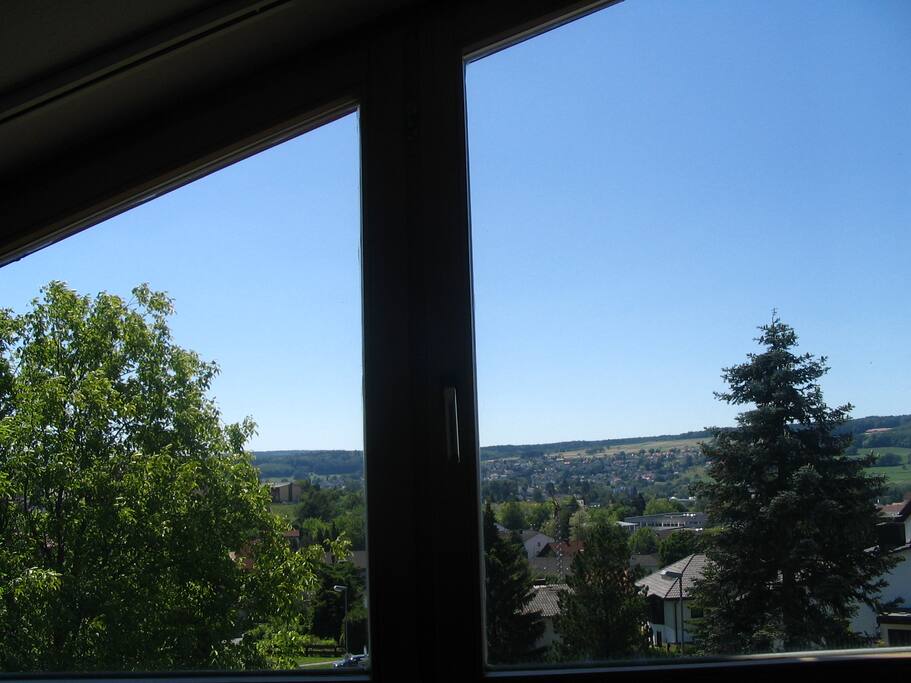 Panoramablick aus dem DG