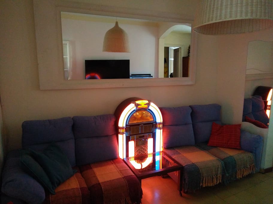 The living room