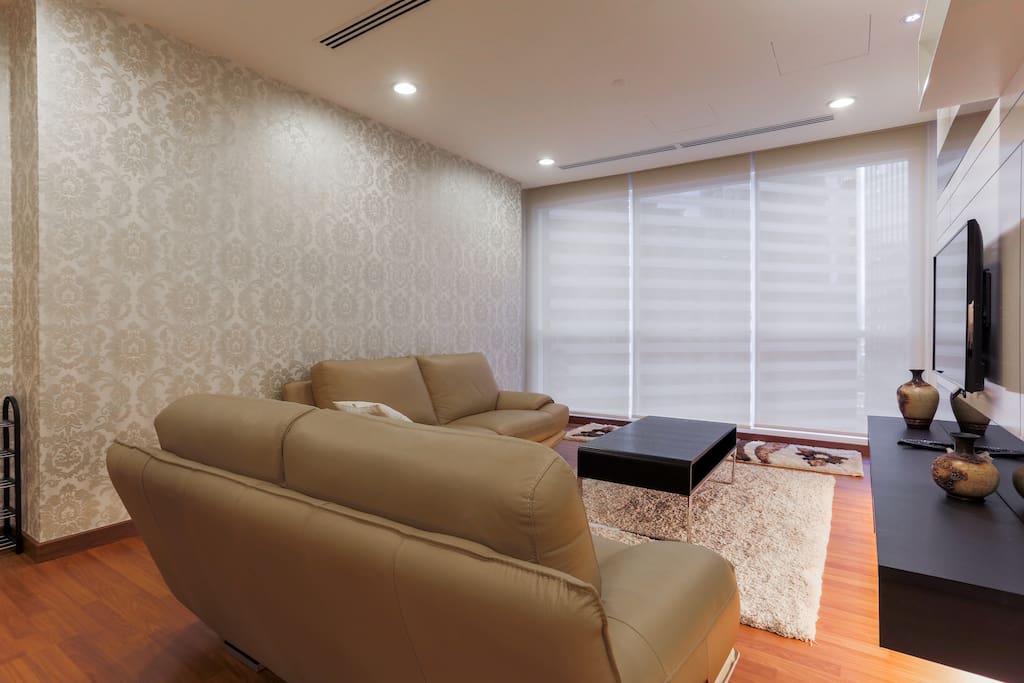 Living area, from another angle.
