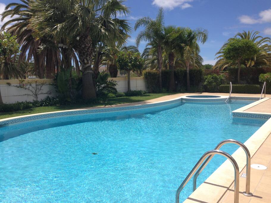 Pool and Jacuzzi