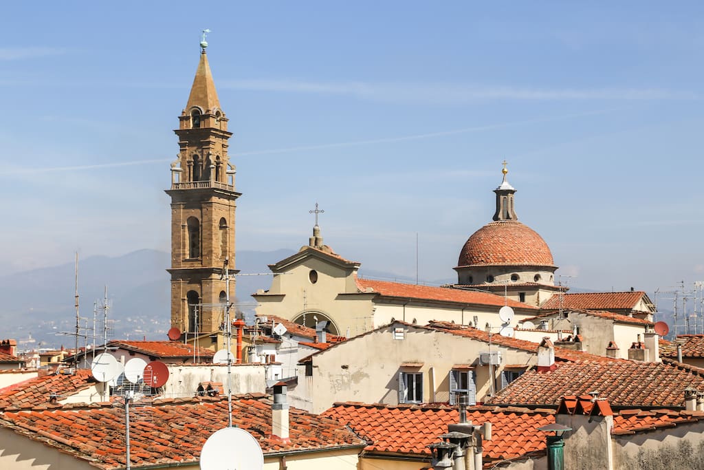 Vista di Piazza Santo Spirito dalla Terrazza Principale