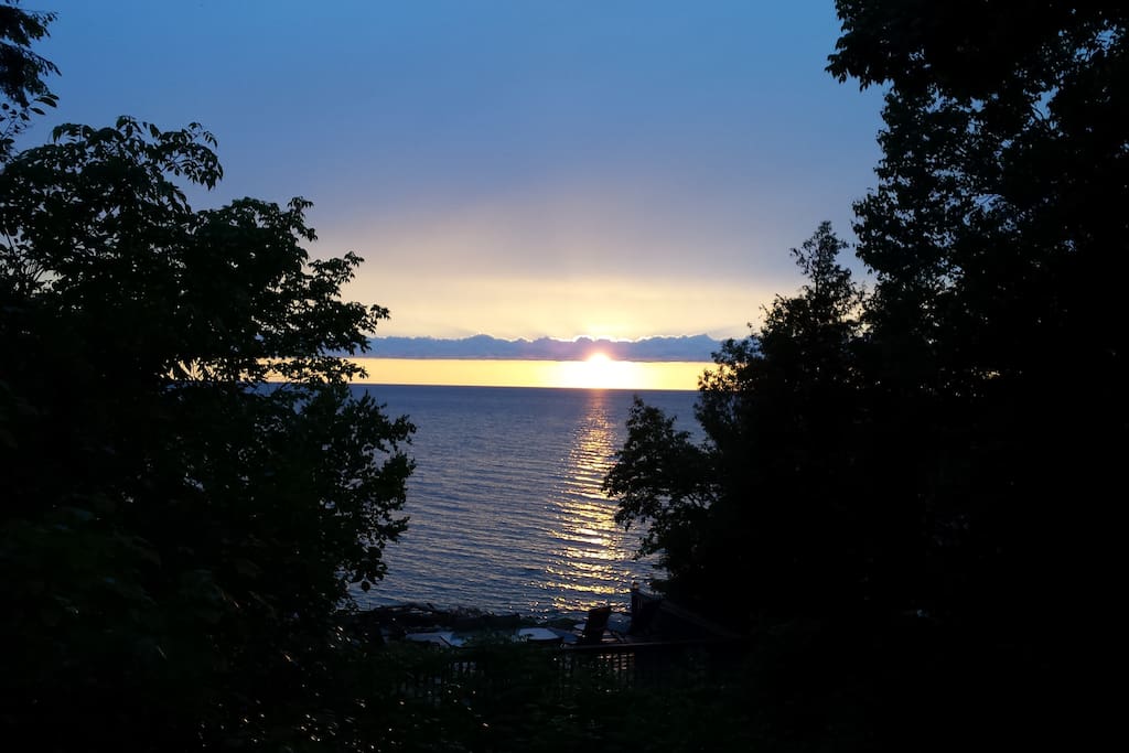 Just one of the incredible sunsets!