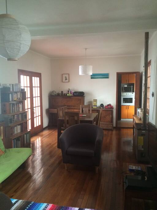 living and dining room