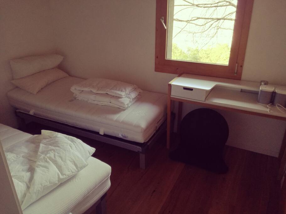 2nd room - two single bed