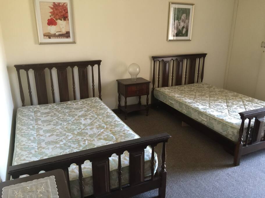 2nd room , 2 beds , 2 closets , balcony