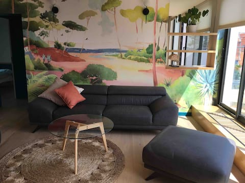 Popular Airbnb listing: Luxury 100 m2 apartment with parking in Le Touquet Paris Plage