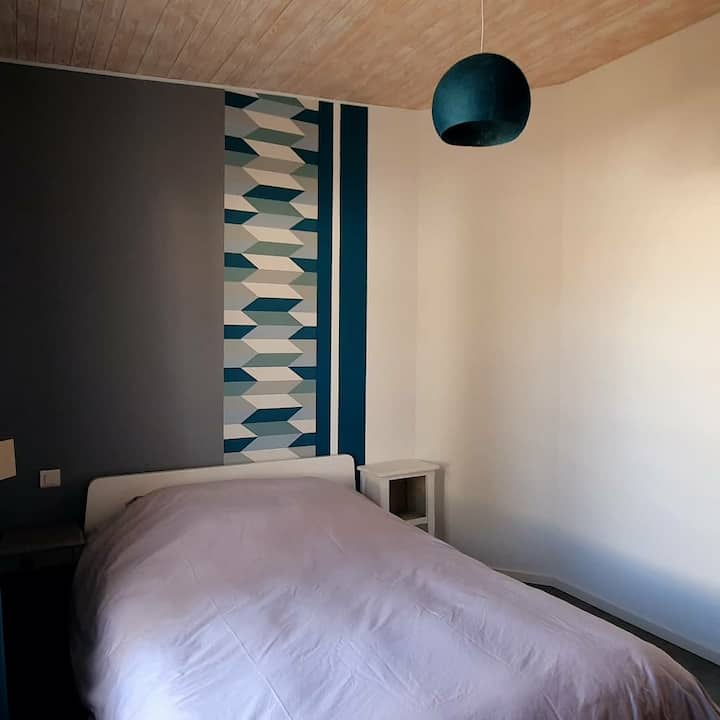 Habitación n.º1 . Cama 120x200 