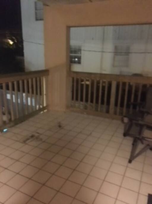 Deck overlooking pool this shows about 1/2