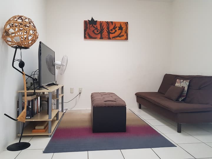 Prostor osmišljen za uživanje u obitelji i odmor na kauču na razvlačenje 