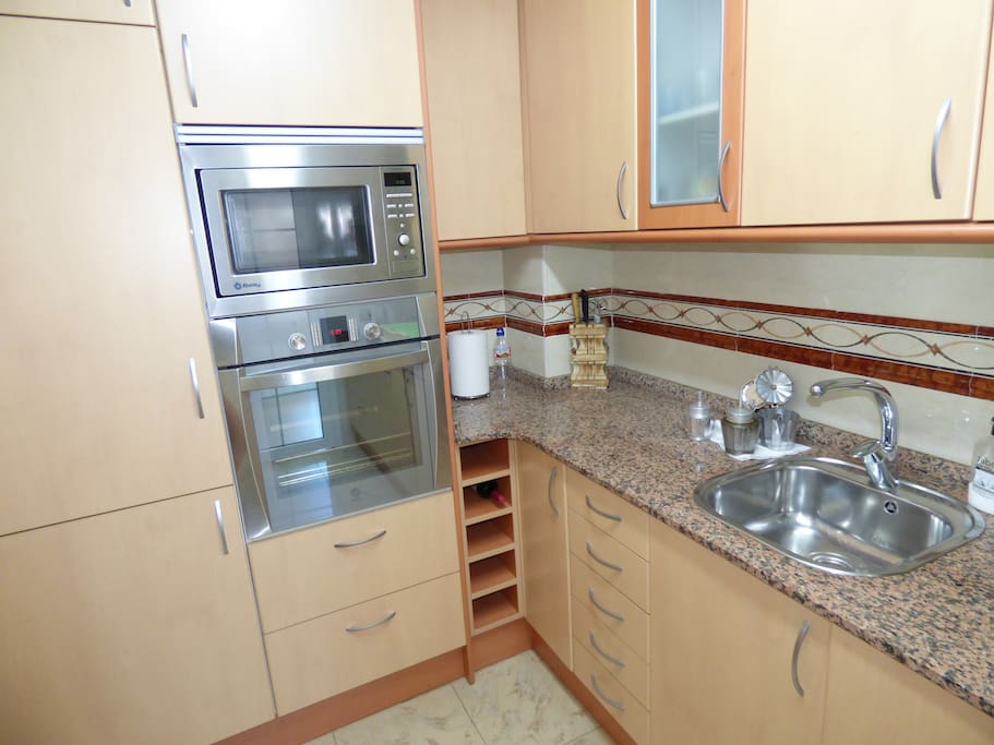 Cocina totalmente equipada