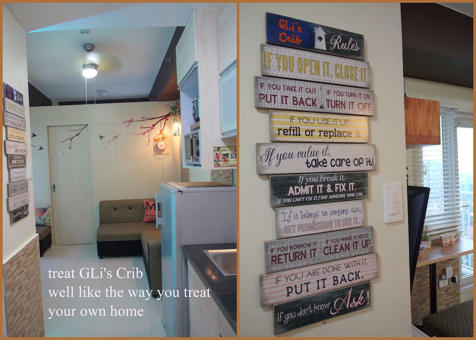 Welcome to GLi's Crib a 1BR fully furnished condo unit