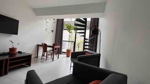 Airbnb em destaque: Loft 114 HS (24-hour reception with parking) em Bela Vista