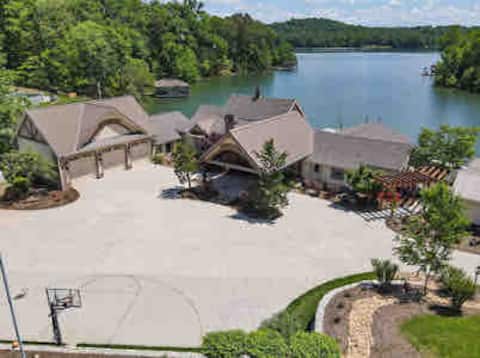 Stunning Lakefront Home -Built around 1800’s Cabin