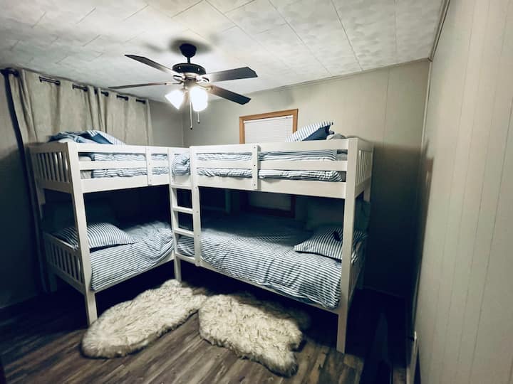 Bunk Room 4 Twin Memory Foam Vitanda