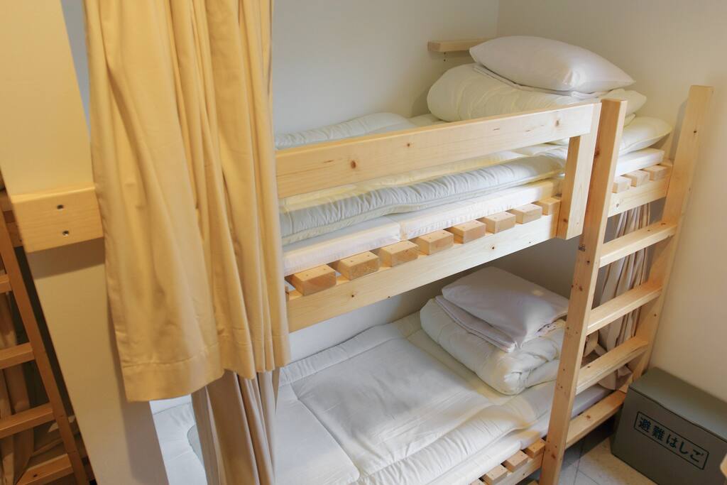 comfortable bunk beds